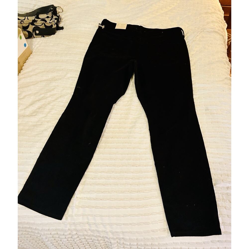 Universal Thread Skinny Jeans High Rise Womens Sz 12 Black Corduroy NWT - Picture 8 of 8
